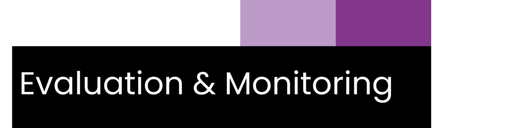 Evaluation & Monitoring