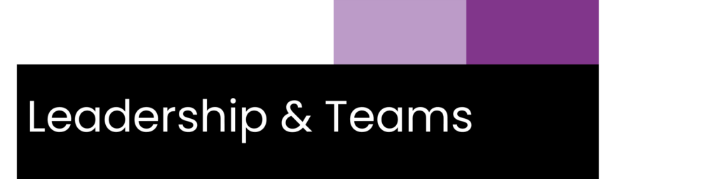 Leadership & Teams